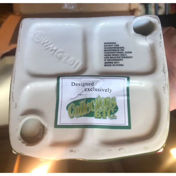 NIB 90's Vintage Collections Etc Fall Country Napkin Salt Pepper Set Farm Ranch - Picture 9 of 14